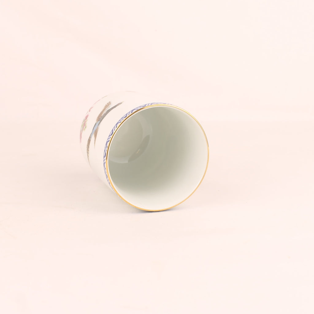 Taza de té japonesa Franklin Porcelain | Kachō Jūnikagetsu | 1985