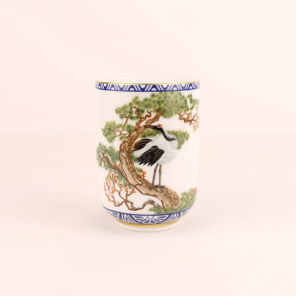Franklin Porcelain Japanische Teetasse | Kachō Jūnikagetsu | 1985