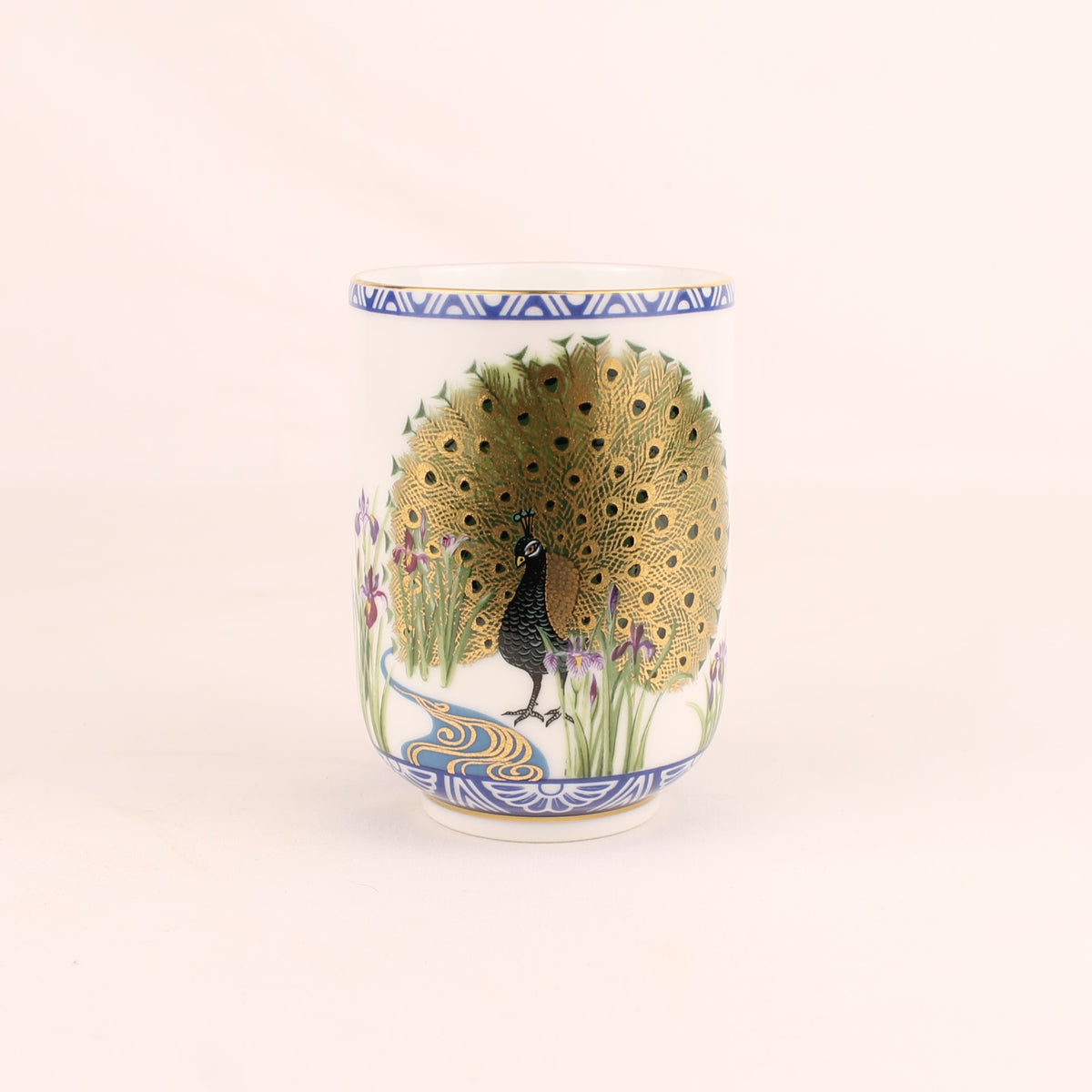 Franklin Porcelain Japanische Teetasse | Kachō Jūnikagetsu | 1985