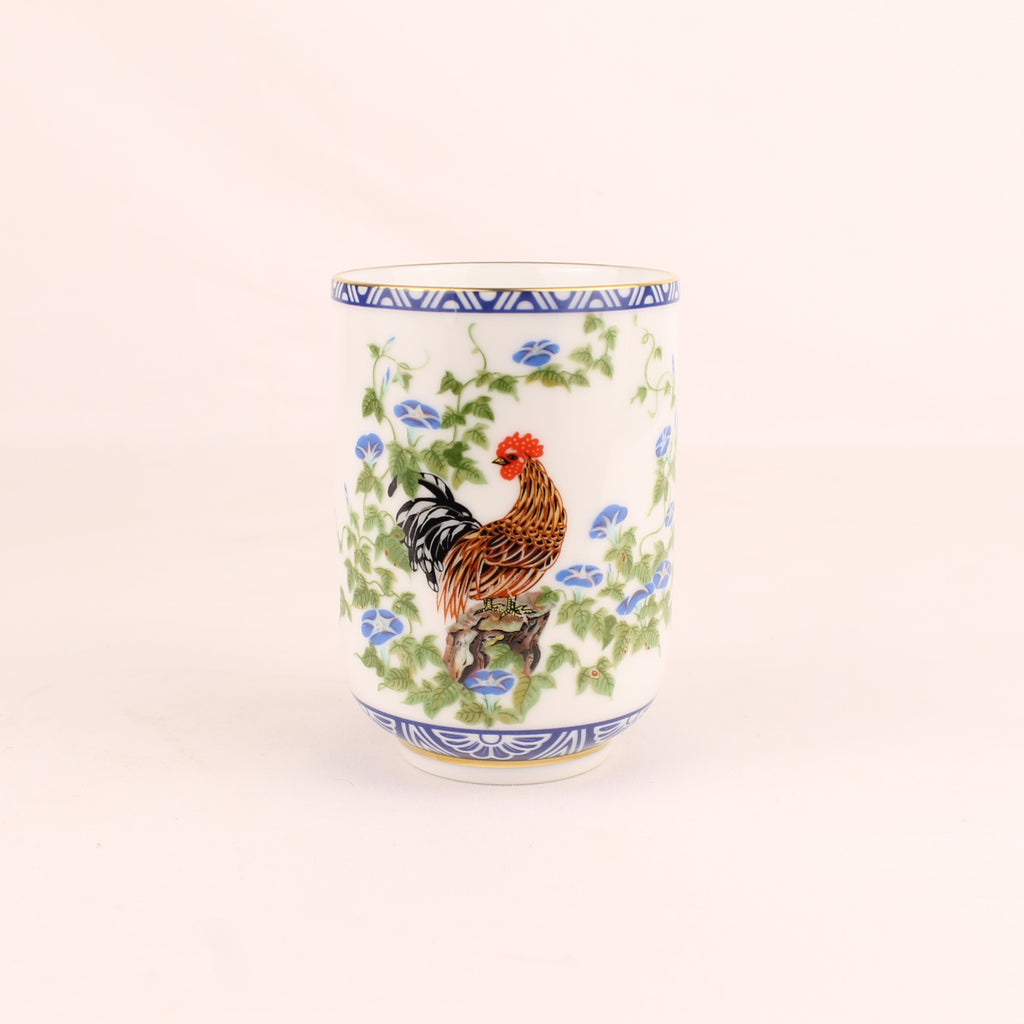 Franklin Porcelain Japanische Teetasse | Kachō Jūnikagetsu | 1985