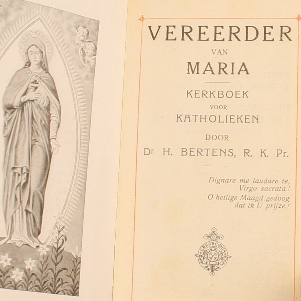Devoto de María - Libro de oraciones - H. Bertens - ca. 1930