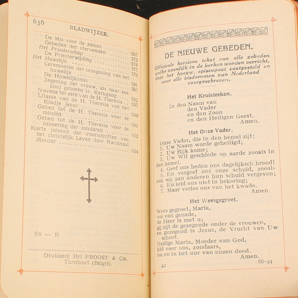 Devoto de María - Libro de oraciones - H. Bertens - ca. 1930