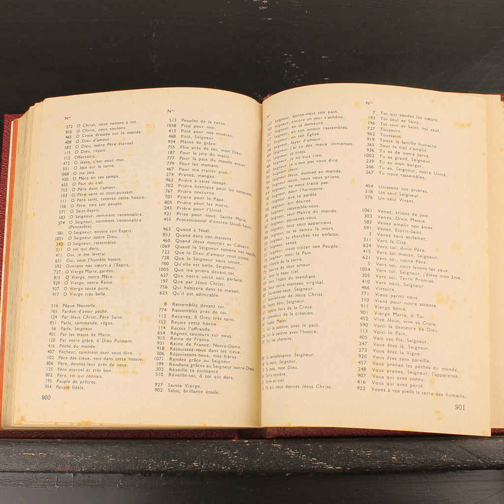 Estratto del Messale Comunitario - Messale francese vintage - Abbé Michonneau 1968