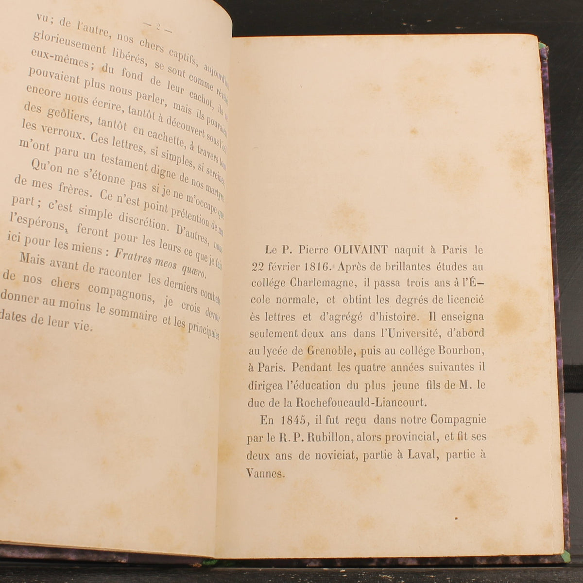 Acts of Captivity and Death - Father Armand de Ponlevoy - Antique French Book about the Paris Commune 1871
