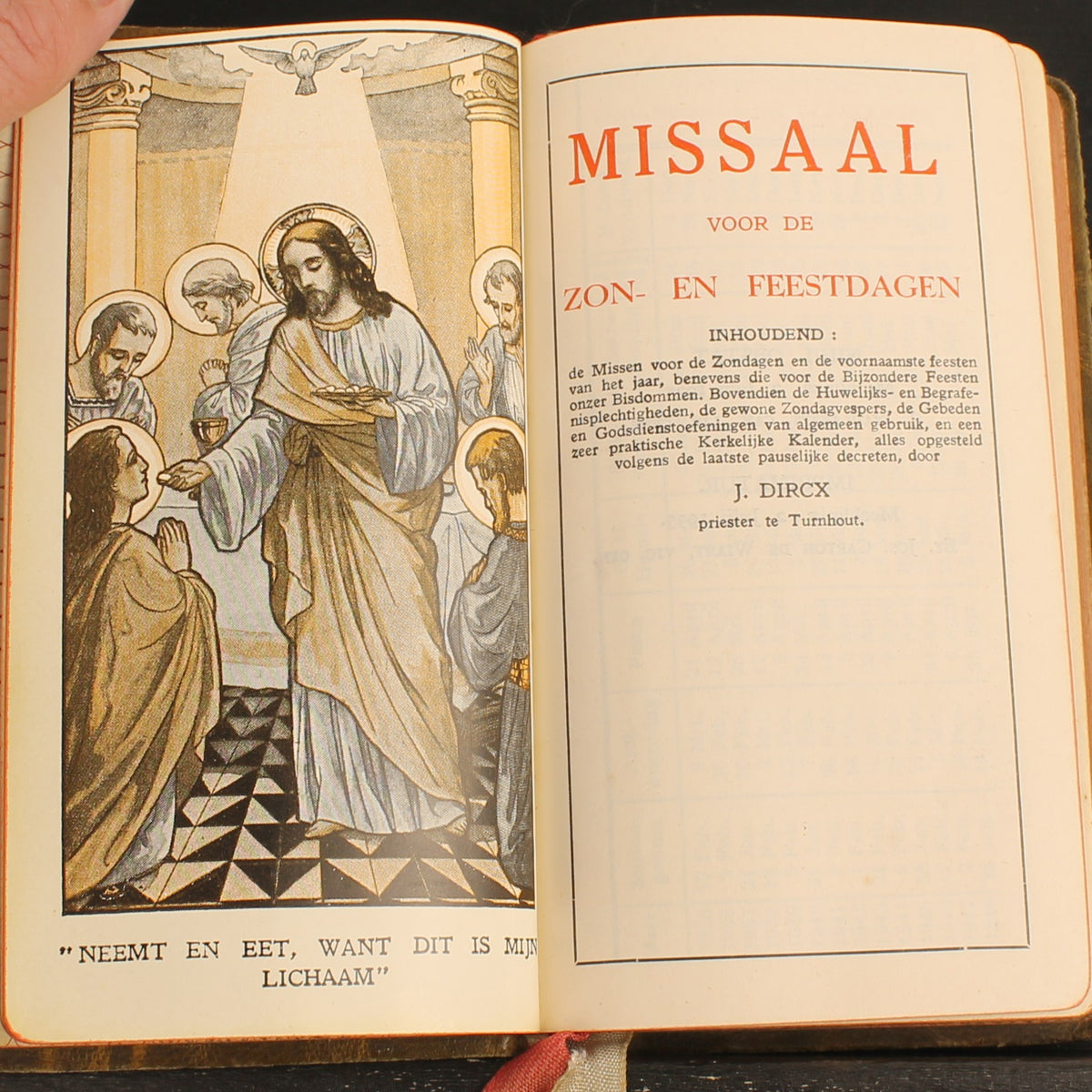 Messbuch für Sonn- und Feiertage - J. Dircx - Turnhout 1935