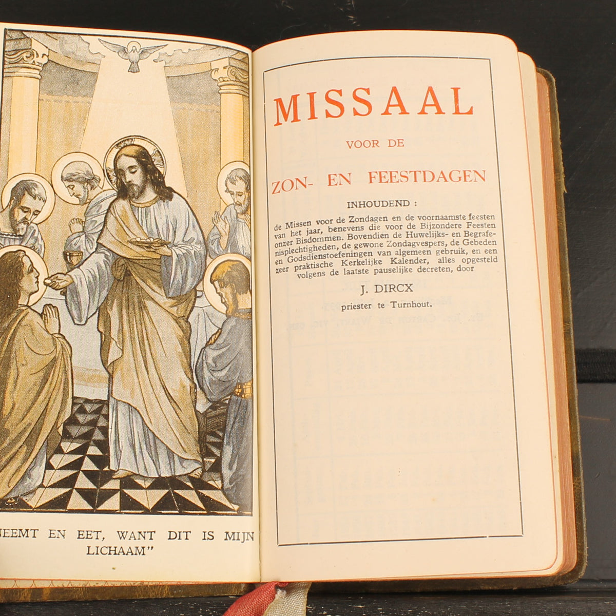 Missaal voor de Zon- en Feestdagen - J. Dircx - Turnhout 1935