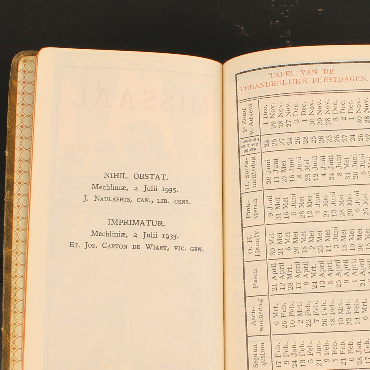 Messbuch für Sonn- und Feiertage - J. Dircx - Turnhout 1935