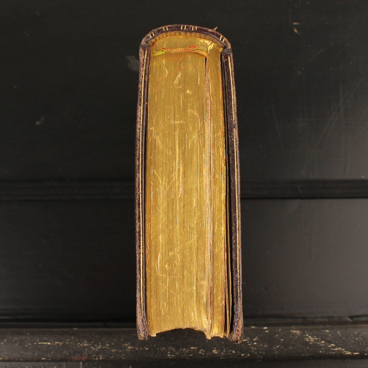 Missale von Notre-Dame | Luxuriöser Ledereinband | Antikes französisches Messbuch 1891