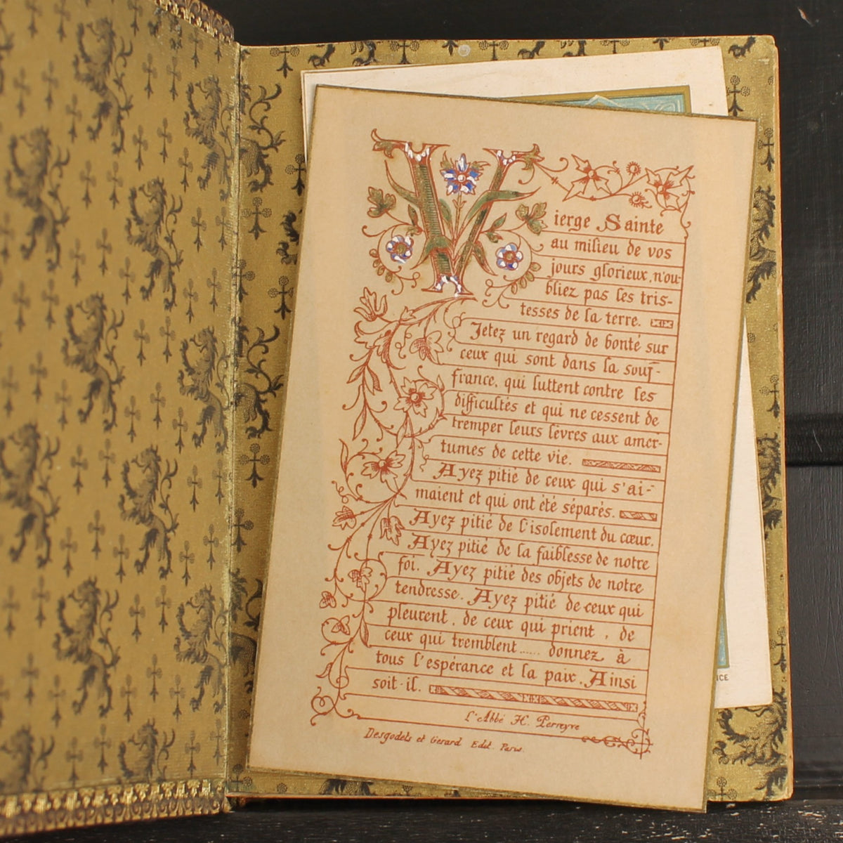 Missel de Notre-Dame | Luxe Leren Band | Antiek Frans Missaal 1891