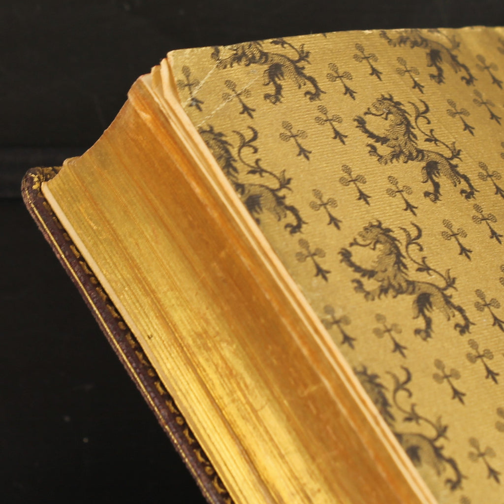 Missale von Notre-Dame | Luxuriöser Ledereinband | Antikes französisches Messbuch 1891
