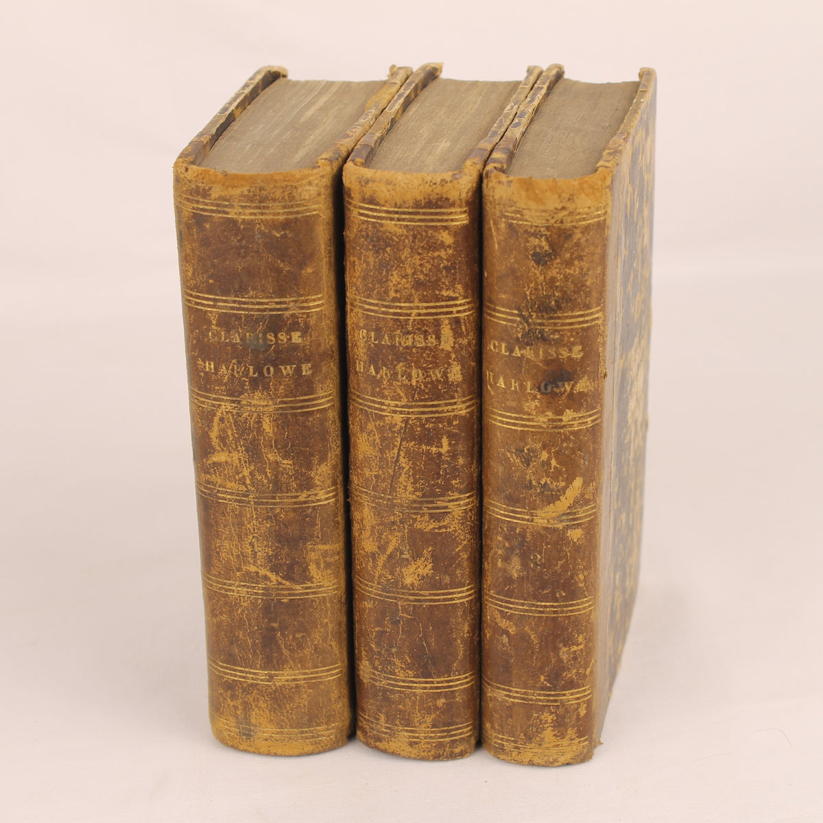 Clarisse Harlowe de Samuel Richardson | 3 volumes | Paris 1802