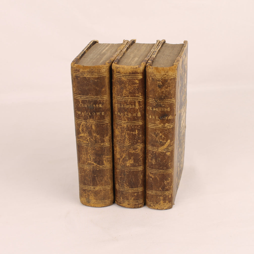 Clarisse Harlowe de Samuel Richardson | 3 volumes | Paris 1802