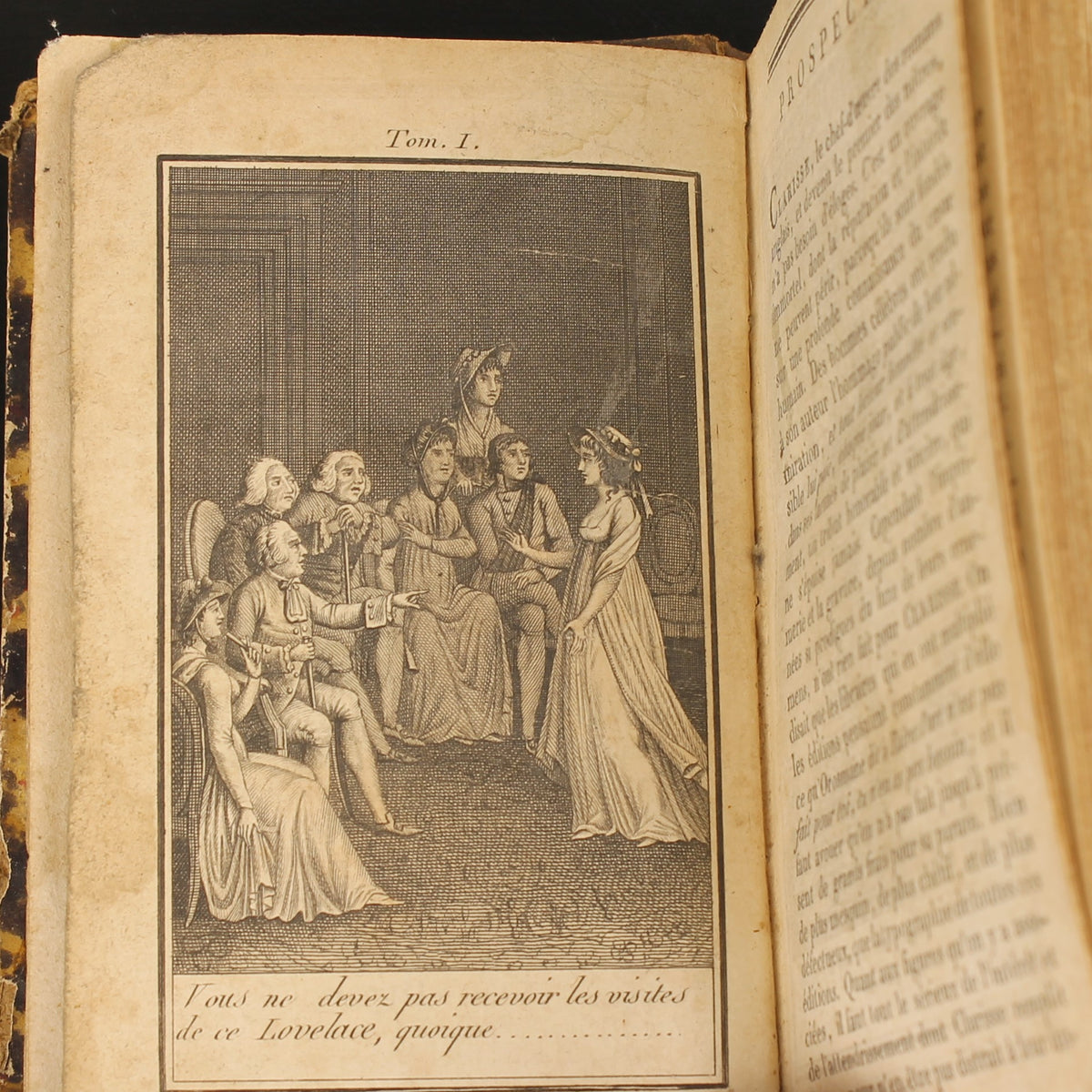 Clarisse Harlowe de Samuel Richardson | 3 volumes | Paris 1802