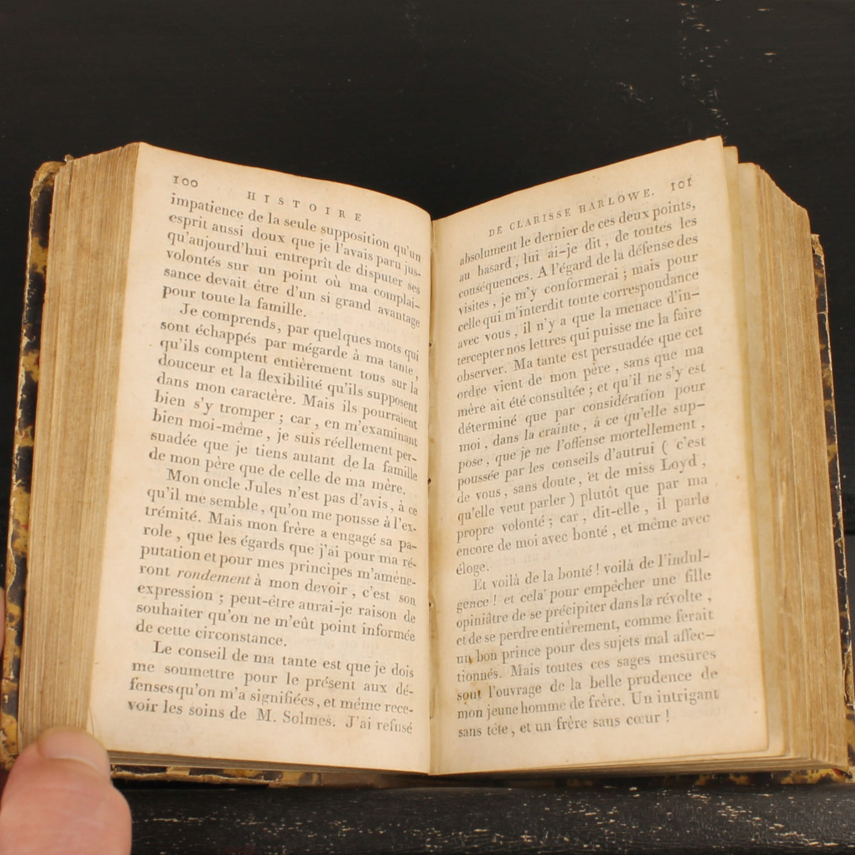 Clarisse Harlowe de Samuel Richardson | 3 volumes | Paris 1802