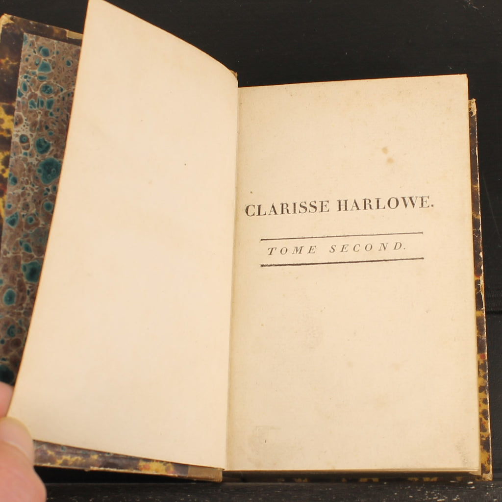 Clarisse Harlowe de Samuel Richardson | 3 volumes | Paris 1802