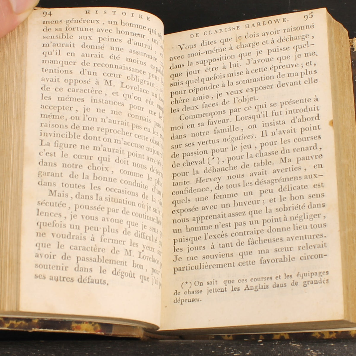 Clarisse Harlowe de Samuel Richardson | 3 volumes | Paris 1802