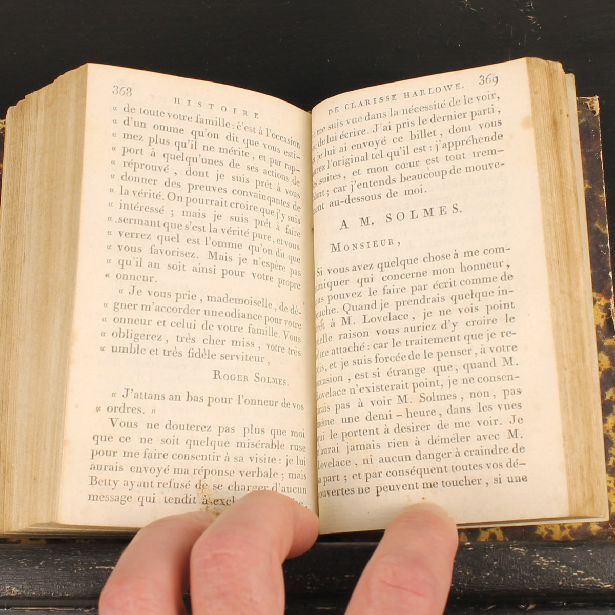 Clarisse Harlowe de Samuel Richardson | 3 volumes | Paris 1802