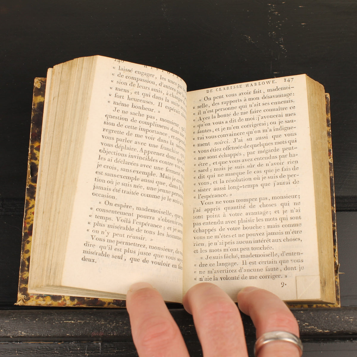 Clarisse Harlowe de Samuel Richardson | 3 volumes | Paris 1802