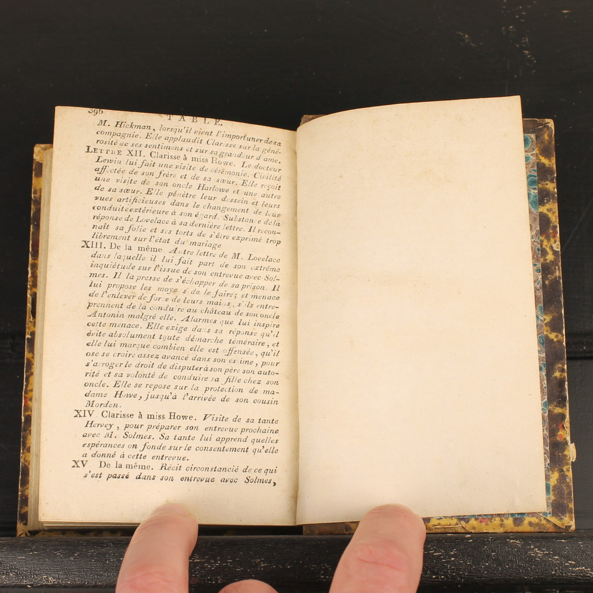 Clarisse Harlowe de Samuel Richardson | 3 volumes | Paris 1802