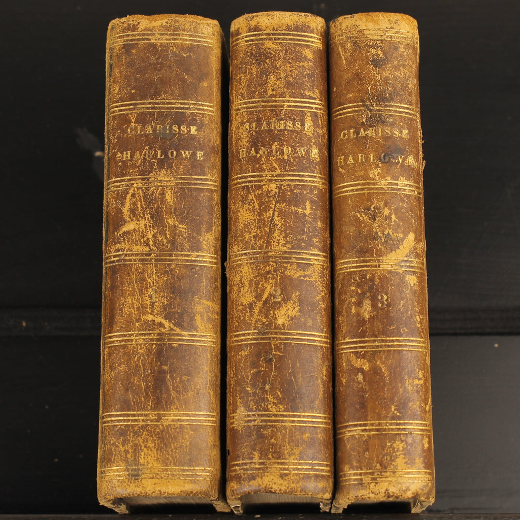 Clarisse Harlowe de Samuel Richardson | 3 volumes | Paris 1802