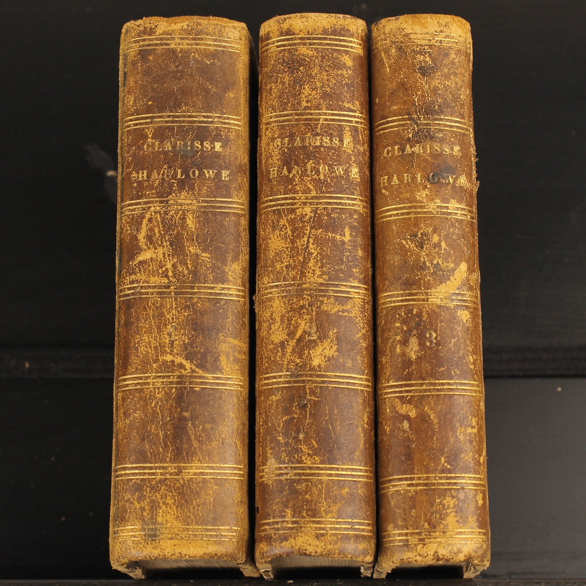 Clarisse Harlowe de Samuel Richardson | 3 volumes | Paris 1802