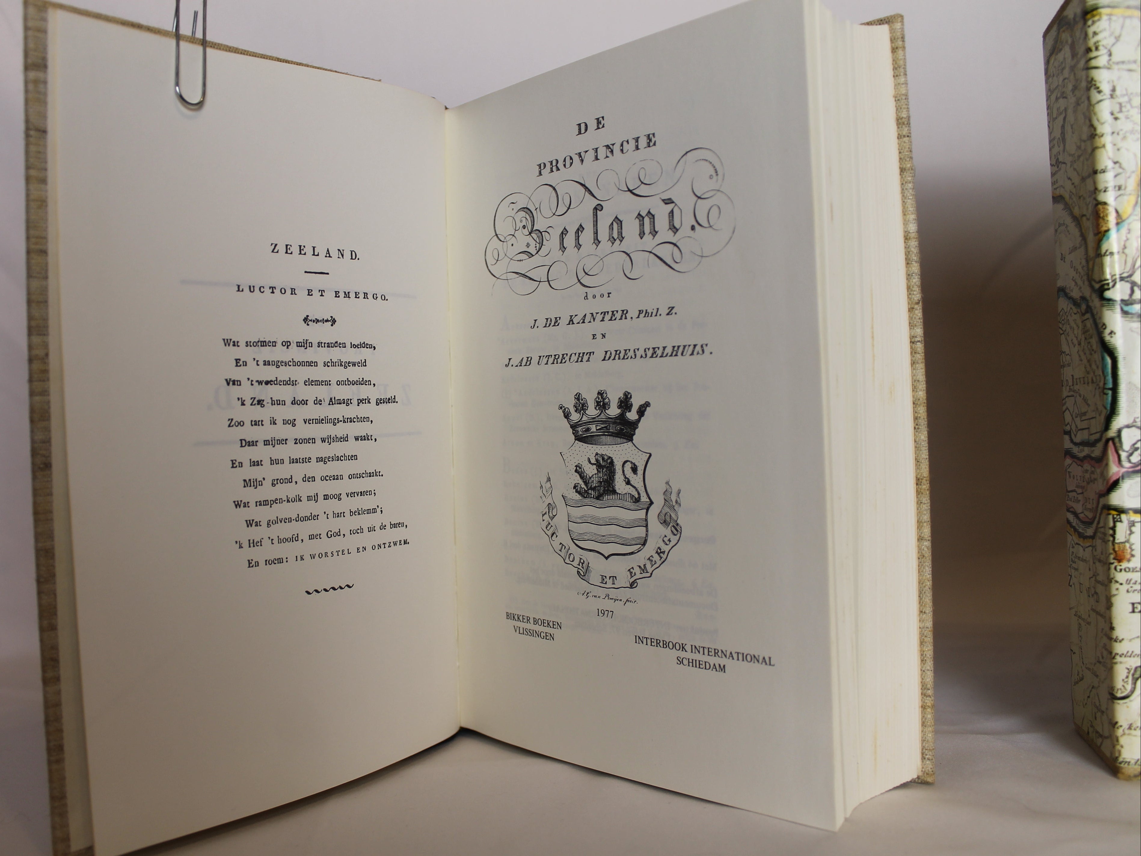 Luxury Facsimile 1977 – “De Provincie Zeeland” (1824) with Slipcase & 64 Illustrations