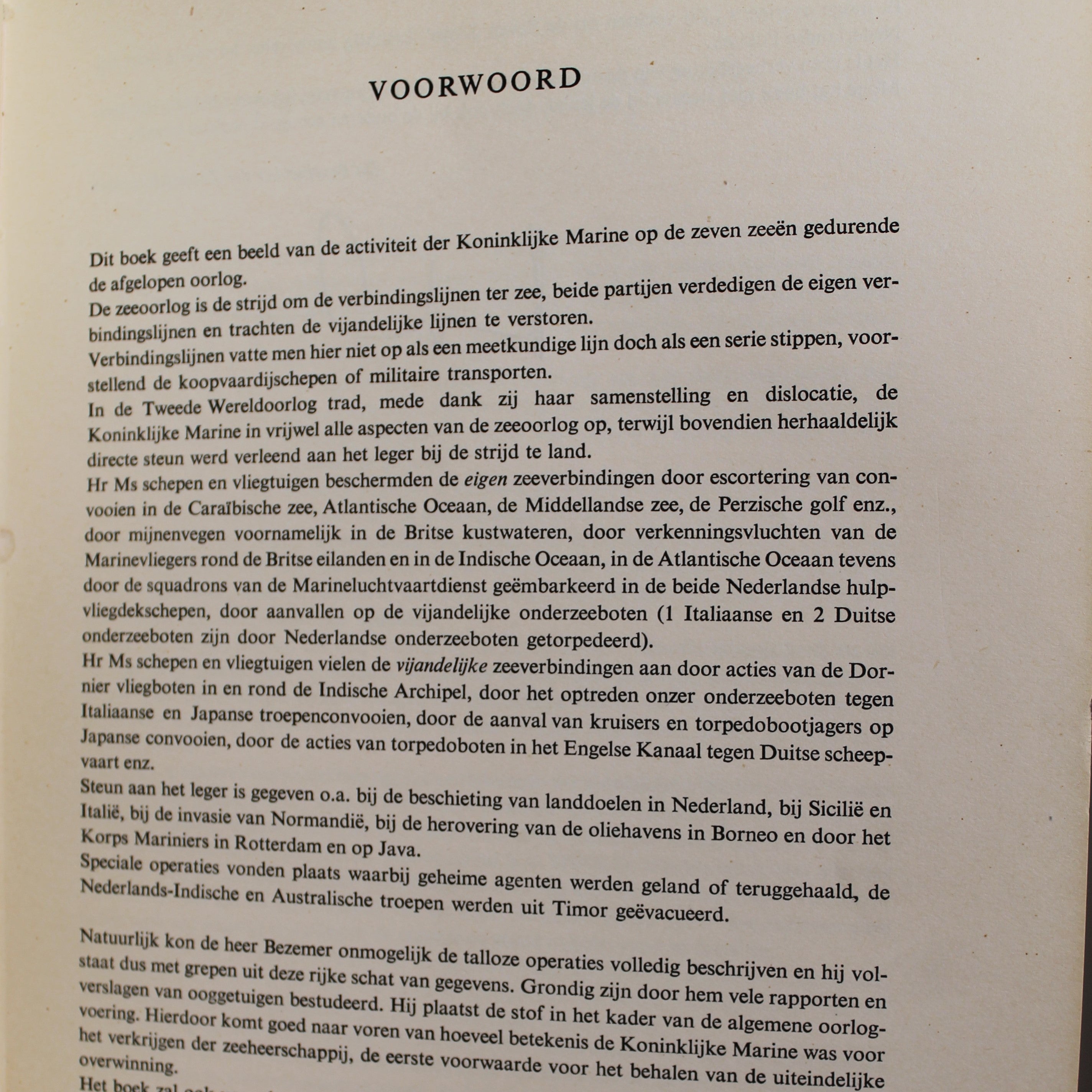 WWII Naval Book 1944 – They Fought on the Seven Seas – K.W.L. Bezemer – Original edition