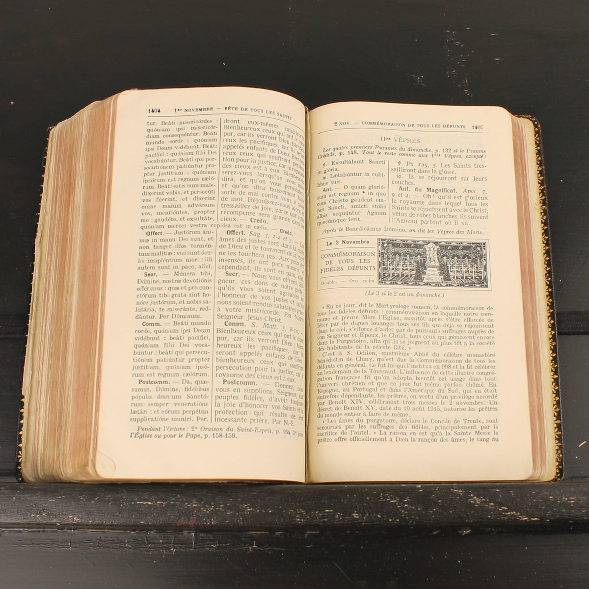 Roman Vesperal Missal - Dom Gaspar Lefebvre - Bruges 1937