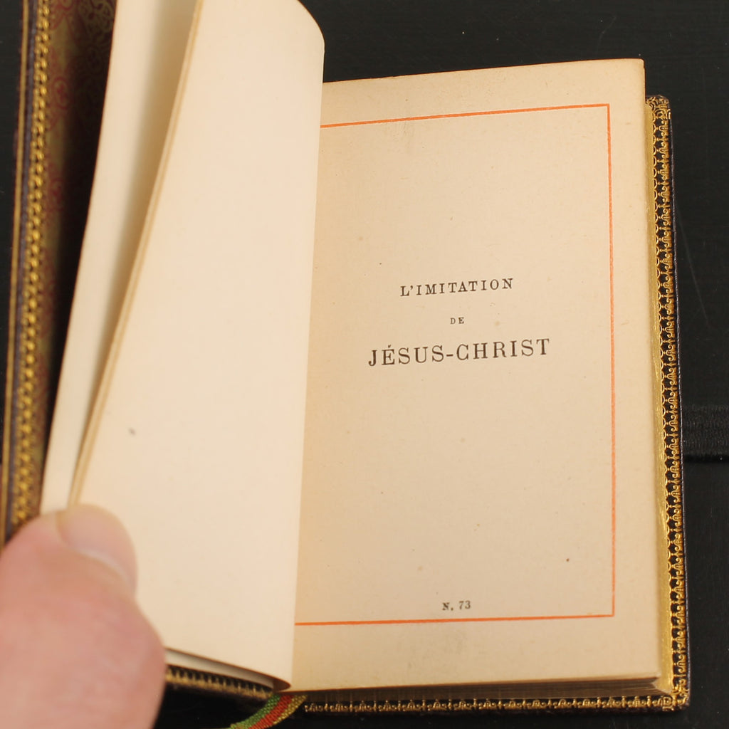 A Imitação de Jesus Cristo - Alfred Mame et Fils, Tours 1890 - N.º 73