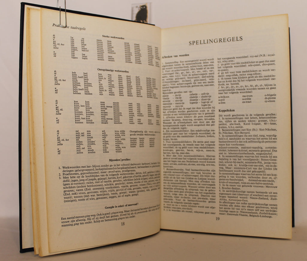 Winkler Prins Woordenboek A–J (1959) – Luxueuse reliure en toile, Elsevier