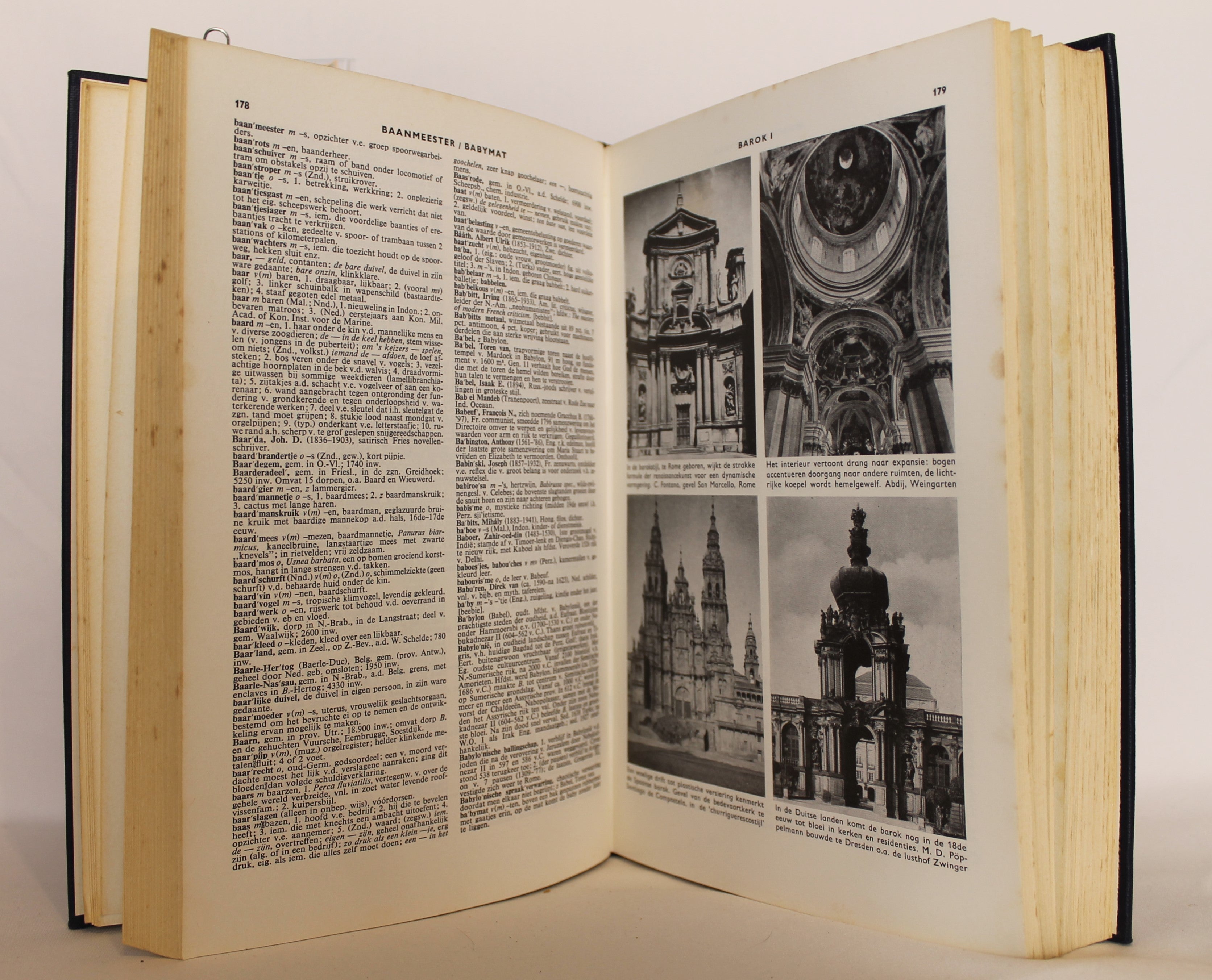 Winkler Prins Woordenboek A–J (1959) – Luxueuse reliure en toile, Elsevier