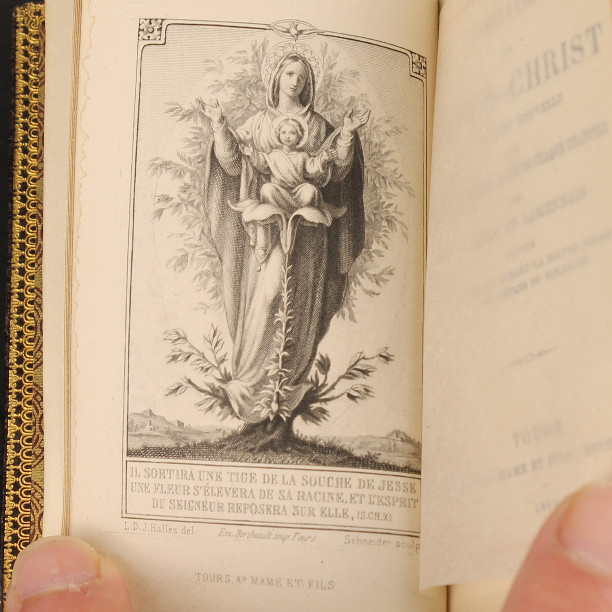 L'Imitation de Jésus-Christ - Alfred Mame et Fils, Tours 1890 - N. 73