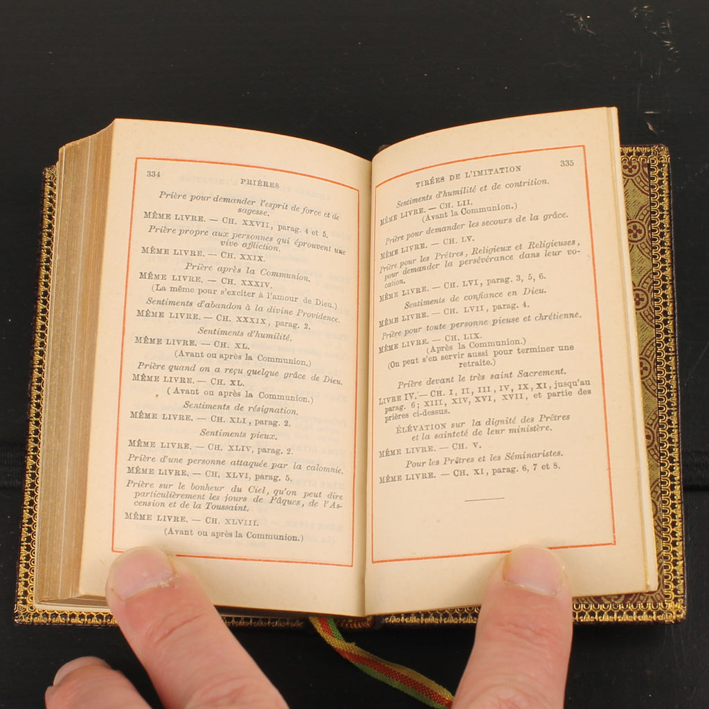 A Imitação de Jesus Cristo - Alfred Mame et Fils, Tours 1890 - N.º 73