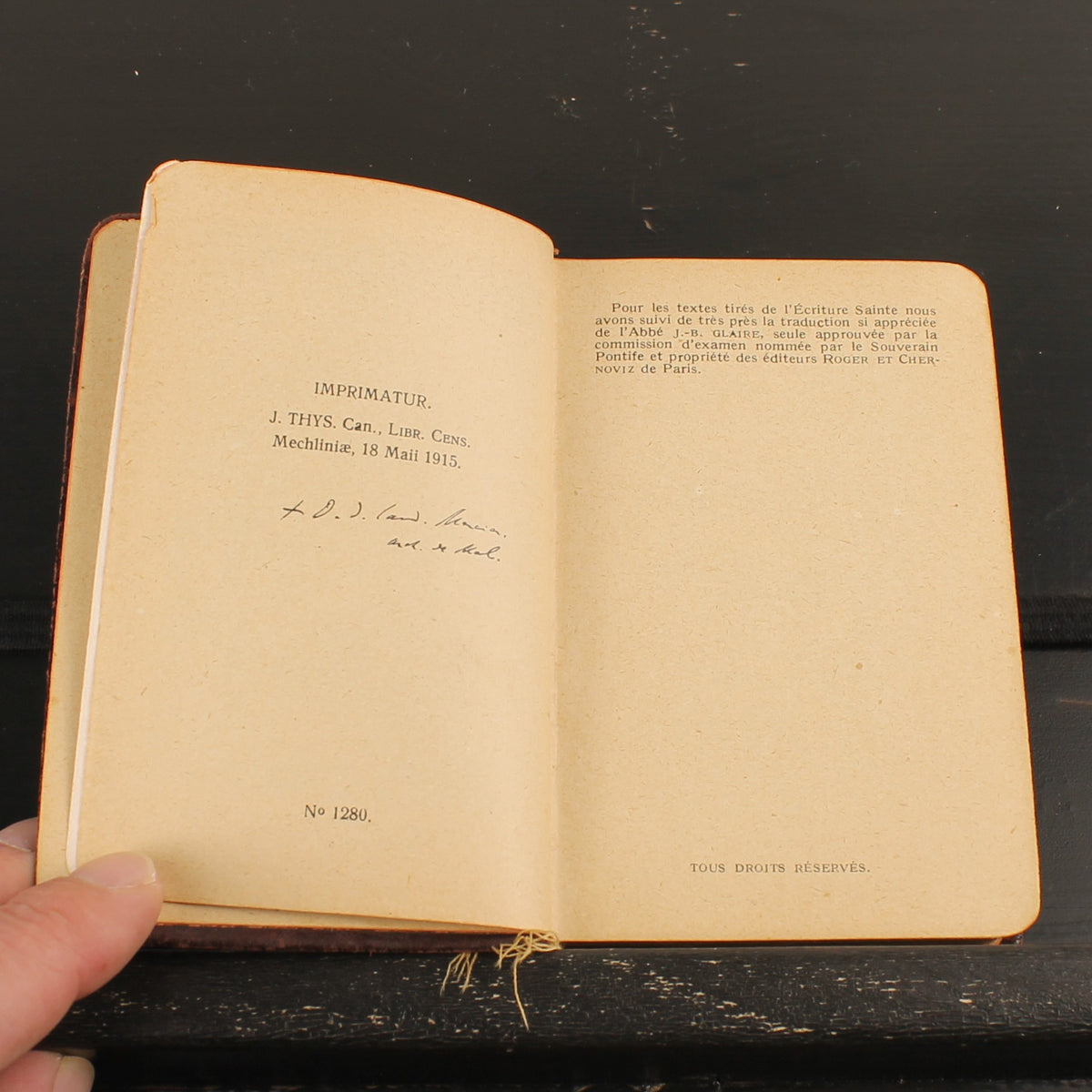 Paroissien Romain Complet Missaal - H. Proost Turnhout 1922